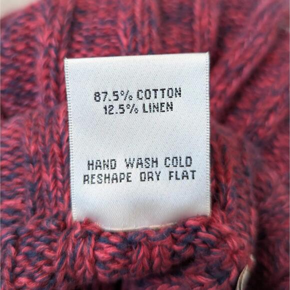 Lele Knits chunky cotton linen marled knit short skirt - Picture 6 of 7